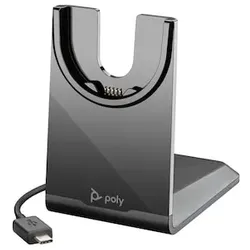 Poly Ladeschale für Voyager Focus 2 und Voyager 4300 Headsets; USB-C