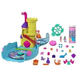 MATTEL HHH51 Polly Pocket Seifenblasen-Aquarium mit Unterwasserthema