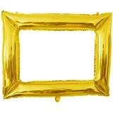 Aufblasbarer Fotorahmen Fotobox Accessoires Party Zubehör, Fotobox Requisiten Gold, Foto Requisiten Party Gadgets,Bilderrahmen Hochzeit,Fotoboxn Accessoires Hochzeit Geburtstag,Fotorahmen Aufblasbar