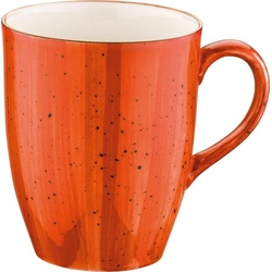 Bonna Teeglas Aura Terracotta, Porzellan, Bockbecher Kaffeebecher Kaffeetasse 8.2×11.4cm 330ml Porzellan terrakotta 1 Stück