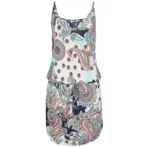Beachtime Strandkleid Minikleid Paisleymuster Mehrfarbig 34