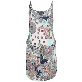 Beachtime Strandkleid Minikleid Paisleymuster Mehrfarbig 34