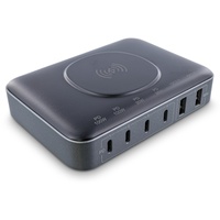 InLine Qi Powerstation Multiport, Netzteil, Ladegerät, Wireless charging