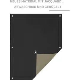 Woltu Thermorollo Dachfenster 60 x 73 cm Schwarz