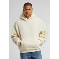 URBAN CLASSICS Oversized Teddy Kapuzenpullover - White Sand -