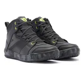 Dainese Suburb D-WP Shoes wasserdichte Motorrad-Sneaker, Schwarz/Camo/Gelb, 42