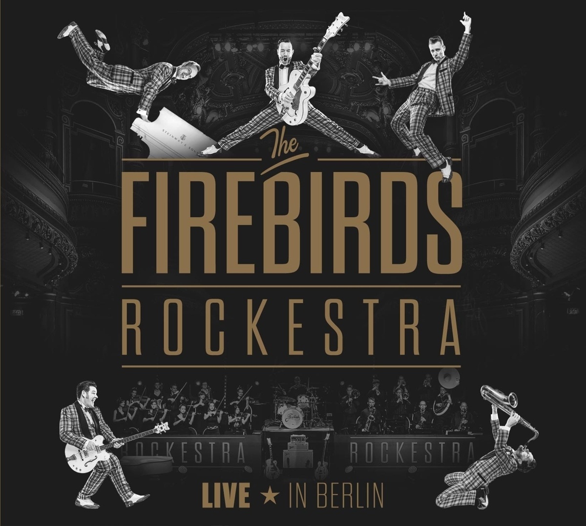 The Firebirds Rockestra-Live In Berlin - The Firebirds Rockestra. (CD)