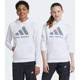 Adidas Real Madrid Kids Hoodie White 176