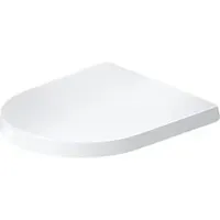 Duravit Balcoon WC-Sitz, D-shaped, abnehmbar, mit Absenkautomatik, weiß Hochglanz