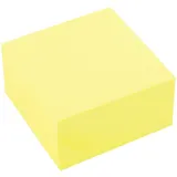 D.RECT - 009505 Haftnotizwürfel Super Sticky Notes |Notiz Klebezettel | Selbstklebende Haftnotizzettel in 51x51mm 400 Blatt Gelb