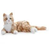 Ageless Innovation Joy For All Interactive Pet Katze – Naturgetreues, realistisches Haustier mit weichem Fell und beruhigendem Schnurren. Ohne Montage – Rotgetigert
