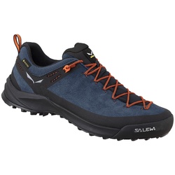 Salewa Wanderschuhe Wildfire Leather GTX (Zustieg, Wildleder, wasserdicht) denimblau Herren