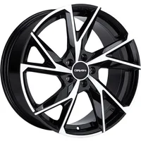 CARMANI 23 Rudi 9,0 x 20 5 x 114 ET45 Alufelge Schwarz Poliert