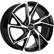 CARMANI 23 Rudi 9,0 x 20 5 x 114 ET45 Alufelge Schwarz Poliert