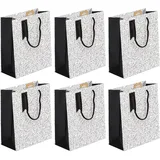 eurowrap Clairefontaine 6x Baudelaire Geschenktasche M 21,5x10,2x25,3cm 32493-3C