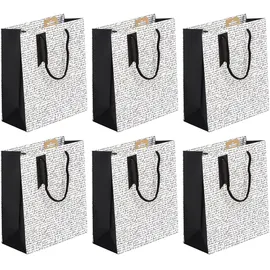 eurowrap Clairefontaine 6x Baudelaire Geschenktasche M 21,5x10,2x25,3cm 32493-3C