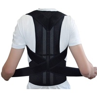 ZJchao Rückenbandage für Männer/Frauen, zur Korrektur der Körperhaltung und Linderung von Rücken- und Schulterschmerzen, XL