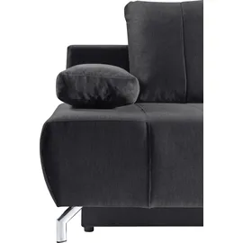 werk2 Woltra 2-Sitzer Sofa und Schlafcouch mit Federkern & Bettkasten