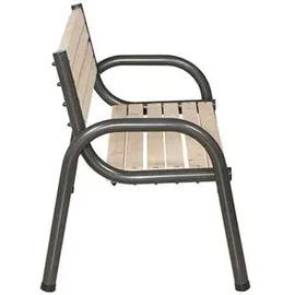 Siena Garden Holzbank 150 x 77 x 84 cm anthrazit/kiefer