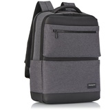 Hedgren Backpack 2comp 15,6" RFID stylish grey