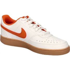 Nike Court Vision Low Herren Sail / Campfire Orange / Gum Medium Brown 44,5