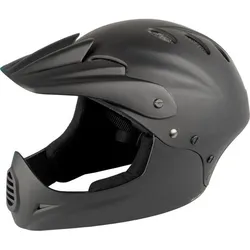 M-Wave Downhill fahrradhelm unisex matt schwarz M