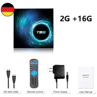 Smart-Tv-Box 128 T95 plus HD 6K Android 10 All Winner H616 4GB 64GB GB Dual-Wlan