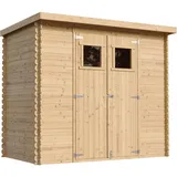 TIMBELA Gartenhaus Holz Gartenschuppen M310 2,63 m2