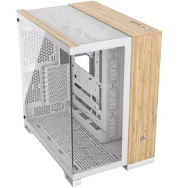 Corsair 6500X white bamboo wood