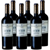 6 Vina Tarapaca Reservado Merlot Rotwein Chile 14% vol  75cl