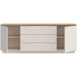 Forte Sideboard 224,5 x 85,7 x 41,3 cm Sand / Mauvella Eiche
