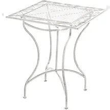 CLP Gartentisch Asina 60 X 60 cm antik weiß