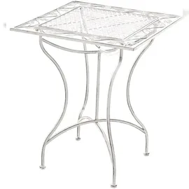 CLP Gartentisch Asina 60 X 60 cm antik weiß