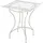 CLP Gartentisch Asina 60 X 60 cm antik weiß