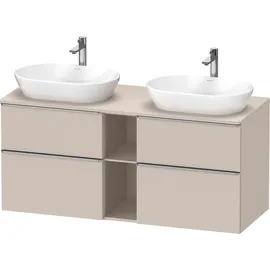 Duravit D-Neo Konsolenwaschtischunterbau wandhängend Taupe Matt 1400x550x664 mm - DE4970B70910000