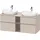 Duravit D-Neo Konsolenwaschtischunterbau wandhängend Taupe Matt 1400x550x664 mm - DE4970B70910000
