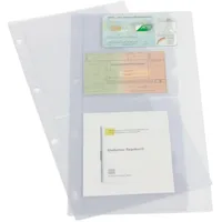 BOI PVC-Dokumententasche transparent