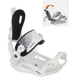 Snowboard Bindung Master W FASTEC System SCHWARZ L
