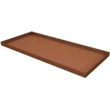 Gutta Wanne für Hochbeet Valenta 150 160 x 70 x 6 cm rostiges Eisen
