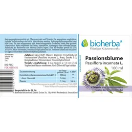 Bioherba Passionsblume Tropfen 50 ml