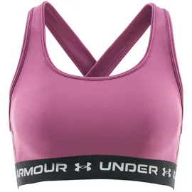Under Armour Sport-BH Fuchsia Dusk/Schwarz/Weiß S
