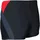 Aquarti Badehose Gestreift mit Motiven Rot/Schwarz 140