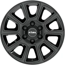Rial Transporter 2 6,5 x 16 6 x 130 ET54 Alufelge Schwarz