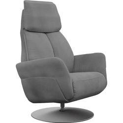 Relaxsessel ADA TRENDLINE „Thimo“ Sessel Gr. Struktur fein XBO, motorisch mit Aufstehhilfe, Kopfstützenverstellung-Relaxfunktion-Drehfunktion-Aufstehhilfe, B/H/T: 84 cm x 114 cm x 88 cm, grau (anthrazit xbo 9) Lesesessel und Relaxsessel in Größe M, Liegefläche 180cm, verstellbar, optional mit Aufstehhilfe