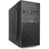 TooQ Tower Tooq TQC-4701-SP Micro-ATX Schwarz 500 W USB-C