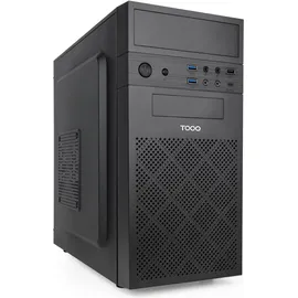 TooQ Tower Tooq TQC-4701-SP Micro-ATX Schwarz 500 W USB-C
