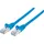 Intellinet Network Solutions Intellinet 741088 RJ45 Patchkabel CAT 6a S/FTP 100% Kupfer, LS0H, 10 m, Blau Folienschirm, Geflechtschirm, Geschirmt, Halogenfrei 1St.