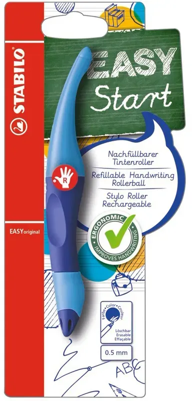 Tintenroller Stabilo® Easyoriginal Für Rechtshänder In Blau