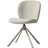 Woood Esszimmerstuhl Femke Bouclé beige 2er Set