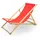 BITUXX Klappliege 122 x 60 x 82 cm Rot